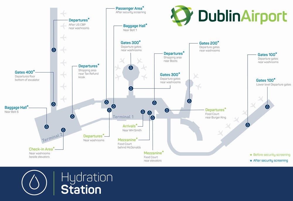 Map of Dublin Airport