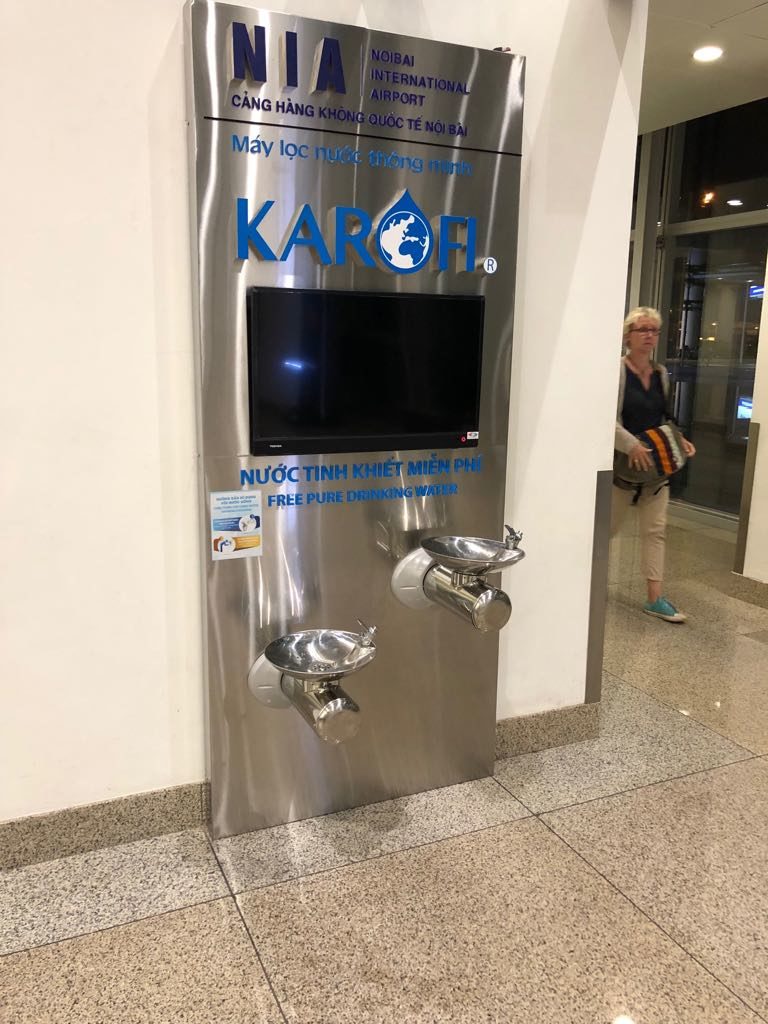 Hanoi water fountain